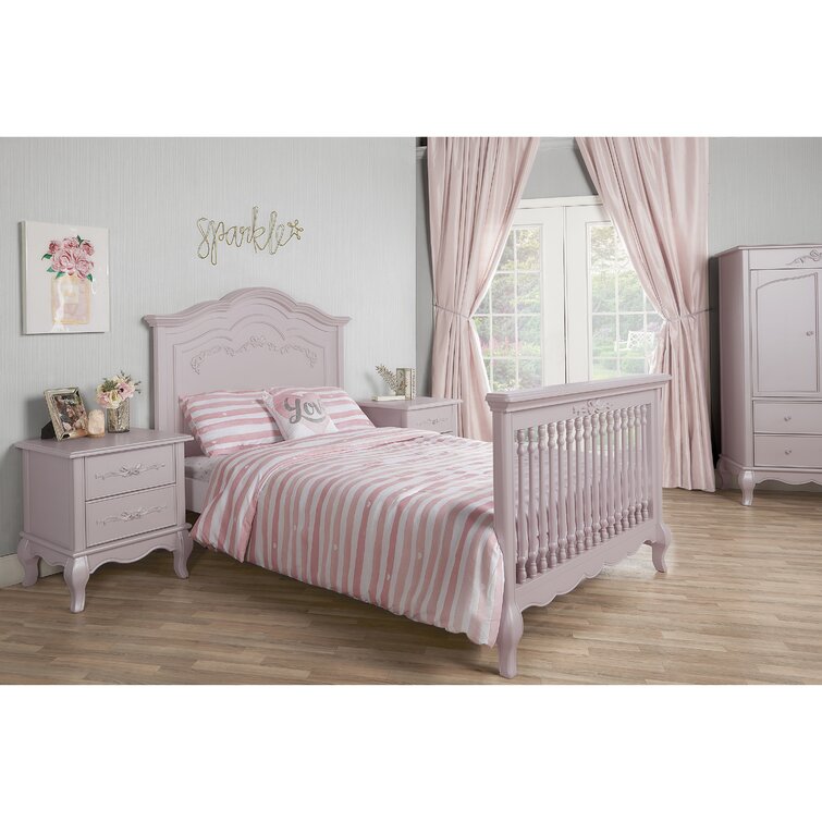 Evolur aurora crib blush deals pink